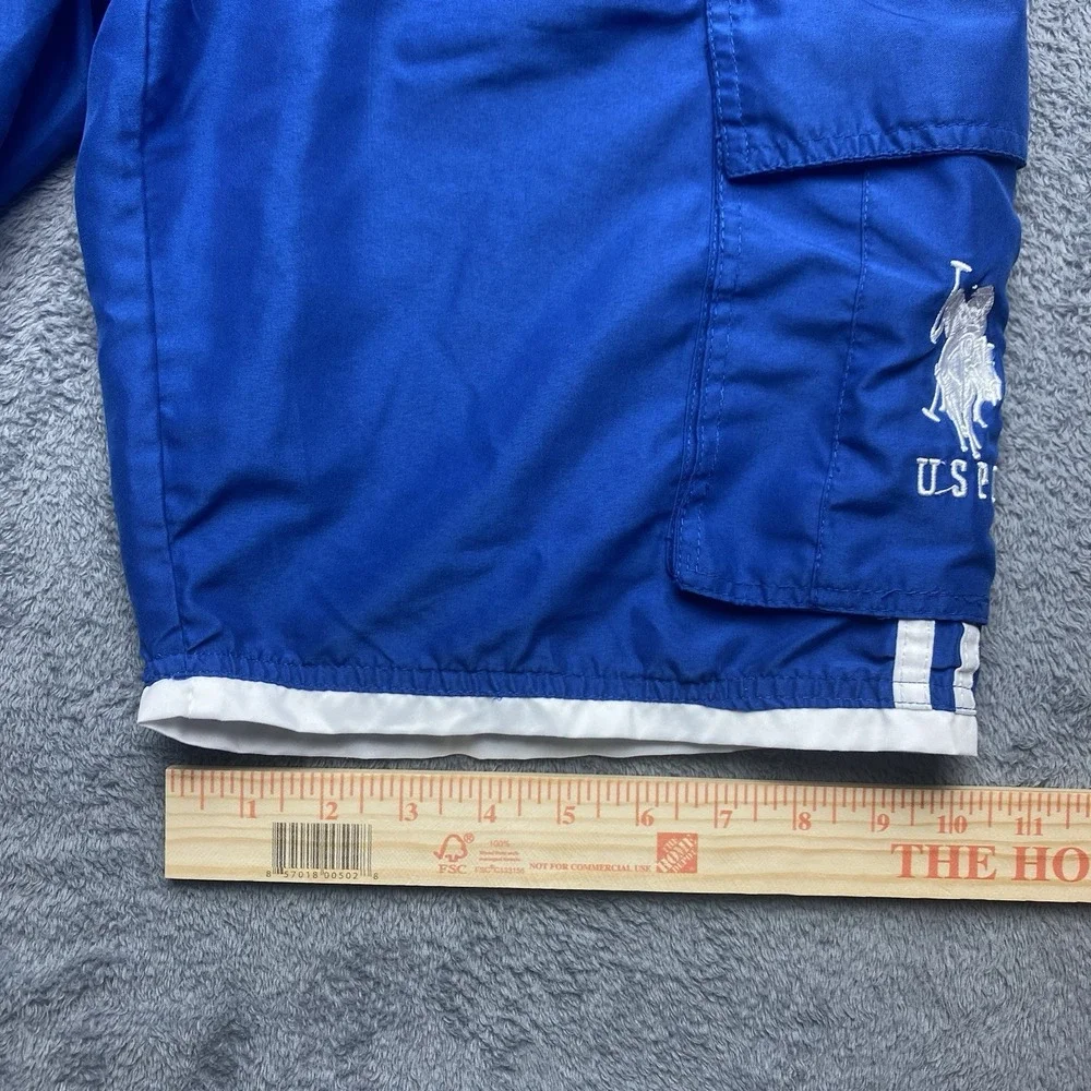 U.S.‎ Polo Assn. Men's Swim Trunks Size Small Blue Pockets Logo